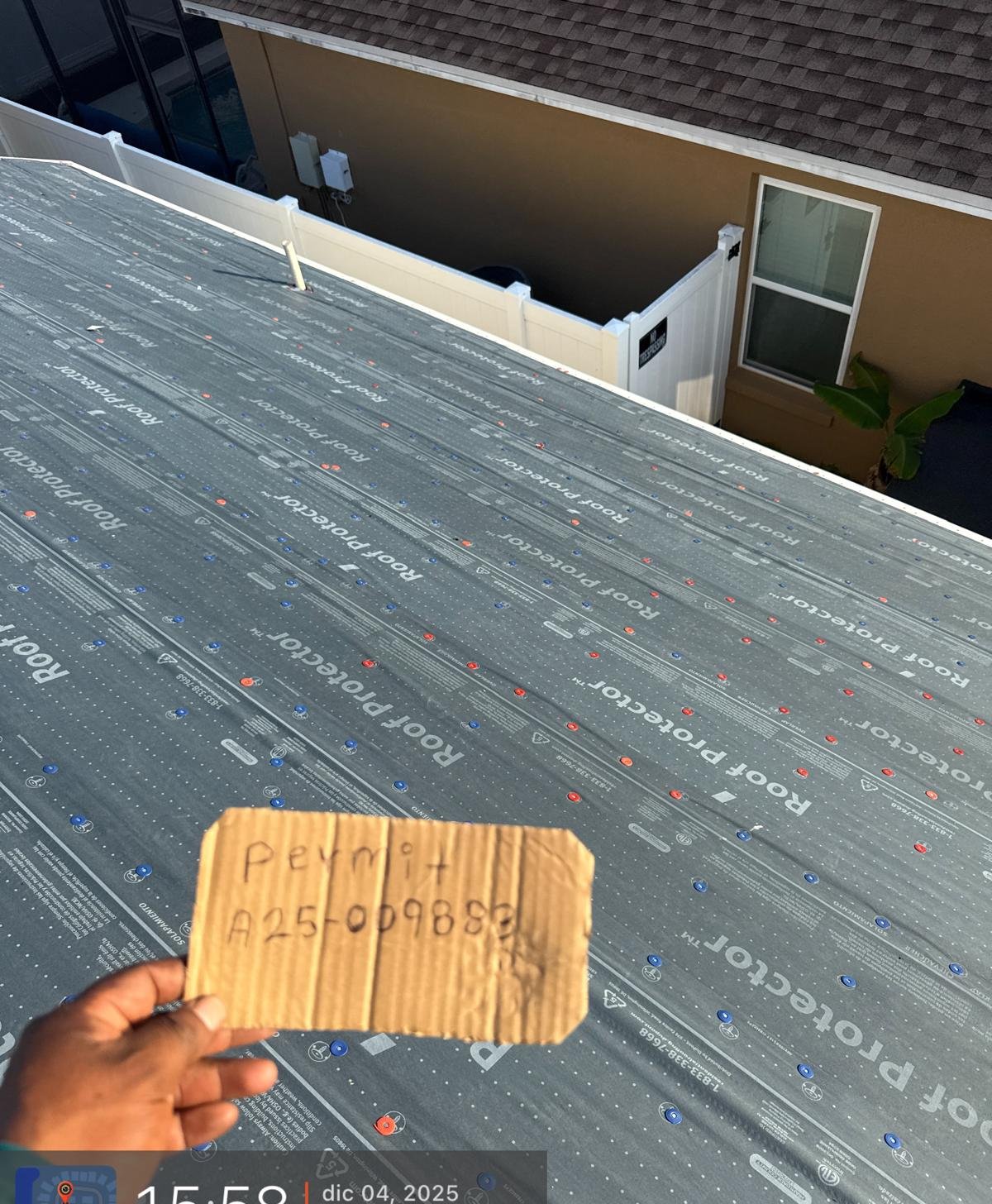 Clean underlayment and drip edge detail along the roof perimeter
